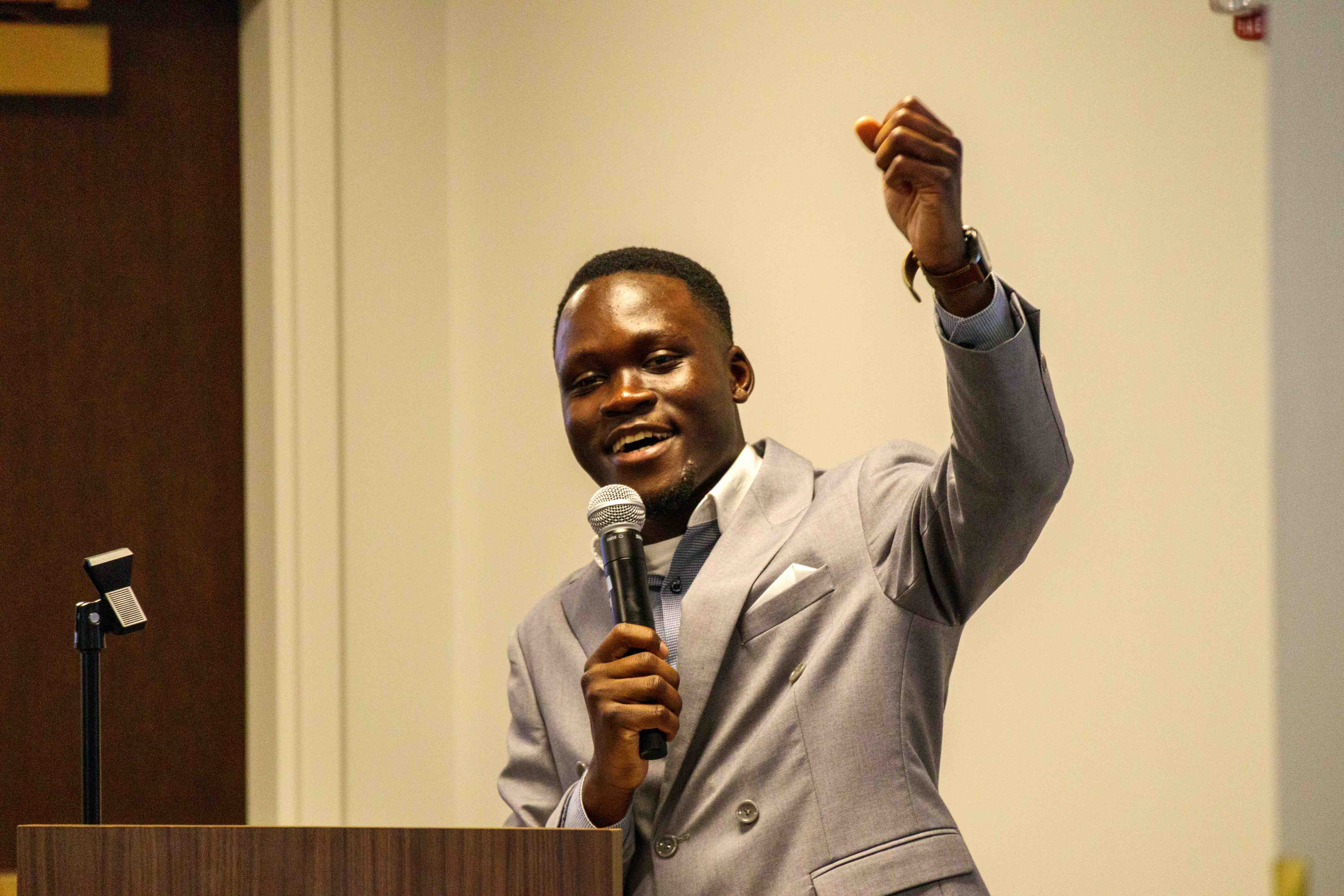 Speaker at the Leaders and Schemers book launch